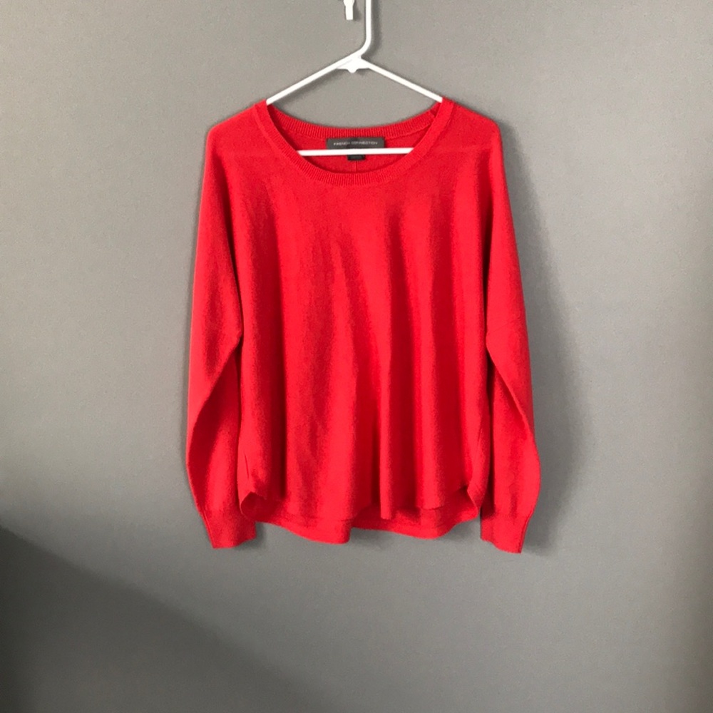 FRENCH CONNECTION Coral sweater. Sz. L.